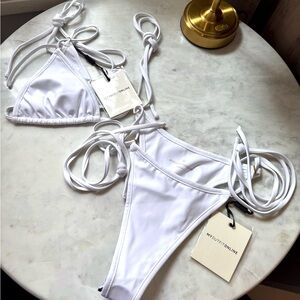 White Bikini Set